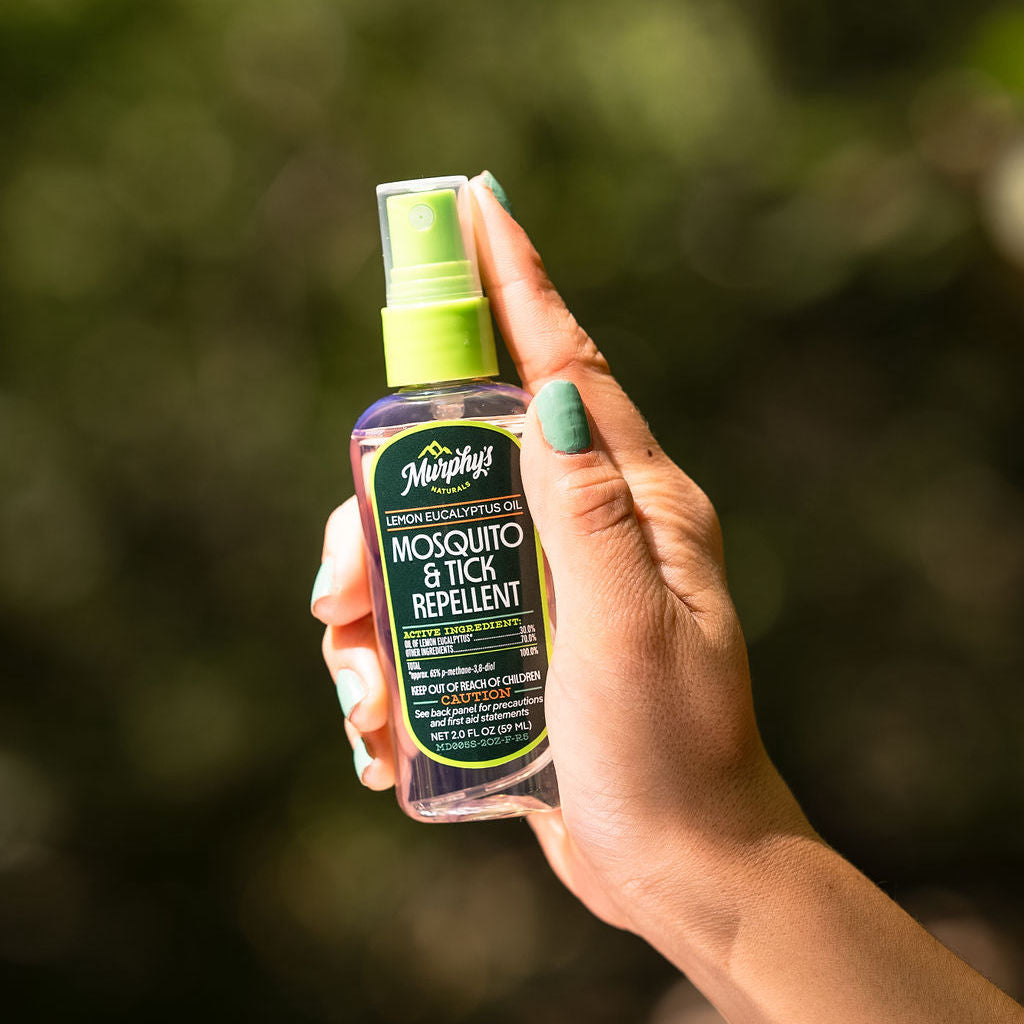 Lemon Eucalyptus Oil Mosquito and Tick Repellent Spray (2oz) - Display of 6