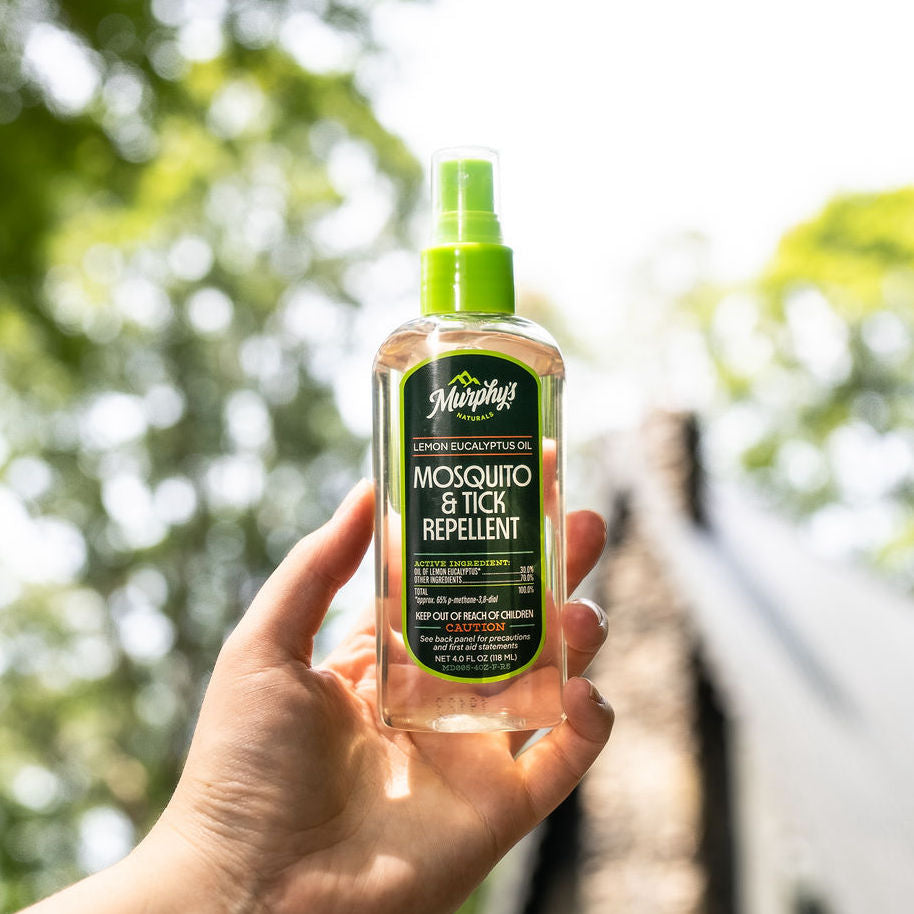 Lemon Eucalyptus Oil Mosquito and Tick Repellent Spray (4oz) - Display of 6