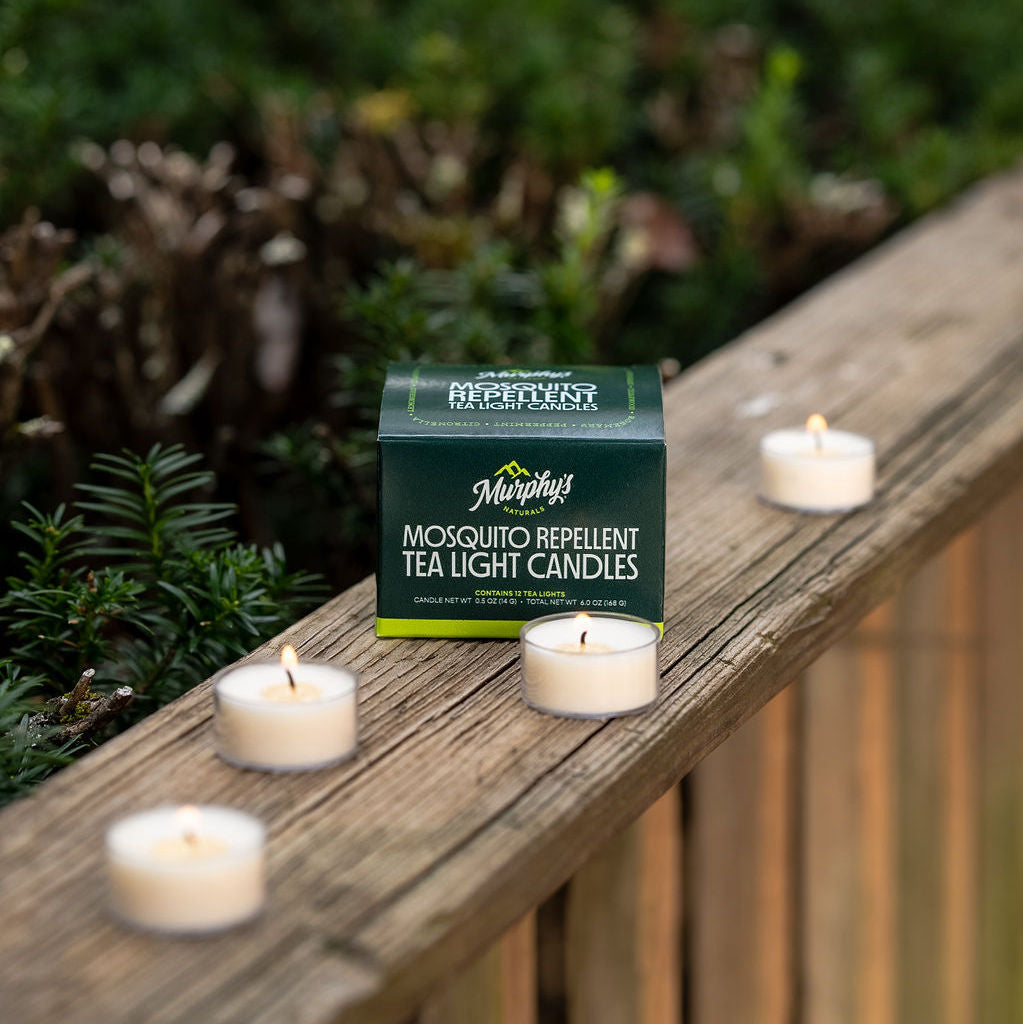 Mosquito Repellent Tea Light Candles (12ct) - Case of 6