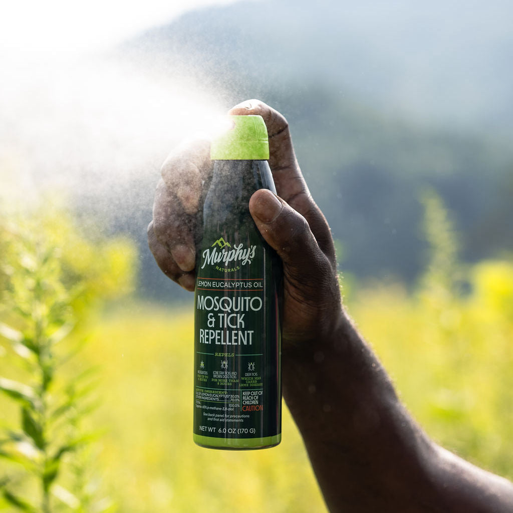 Lemon Eucalyptus Oil Mosquito & Tick Repellent Mist (6oz) - Display of 6