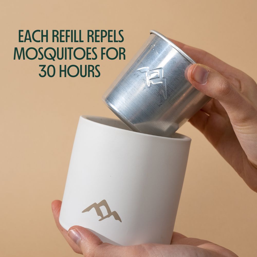 Mosquito Repellent Candle Refill 2-pack (9oz)- Case of 6