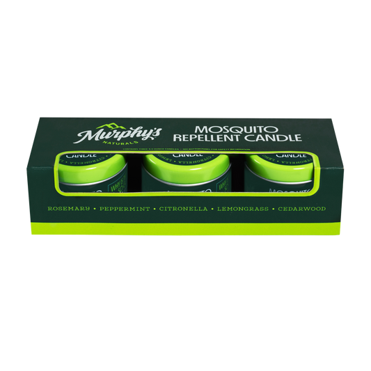 Mosquito Repellent Mini Trio Candles (3.5oz) - Case of 6