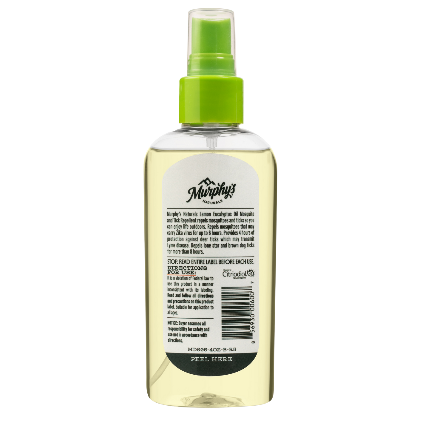 Lemon Eucalyptus Oil Mosquito and Tick Repellent Spray (4oz) - Display of 6