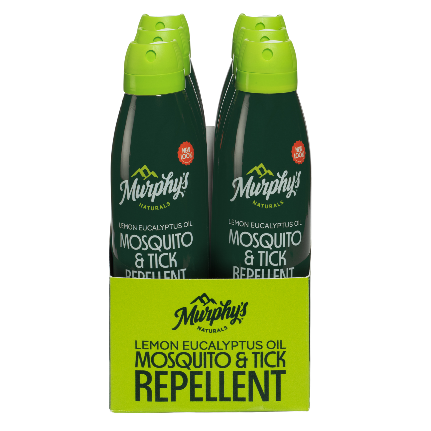 Lemon Eucalyptus Oil Mosquito & Tick Repellent Mist (6oz) - Display of 6