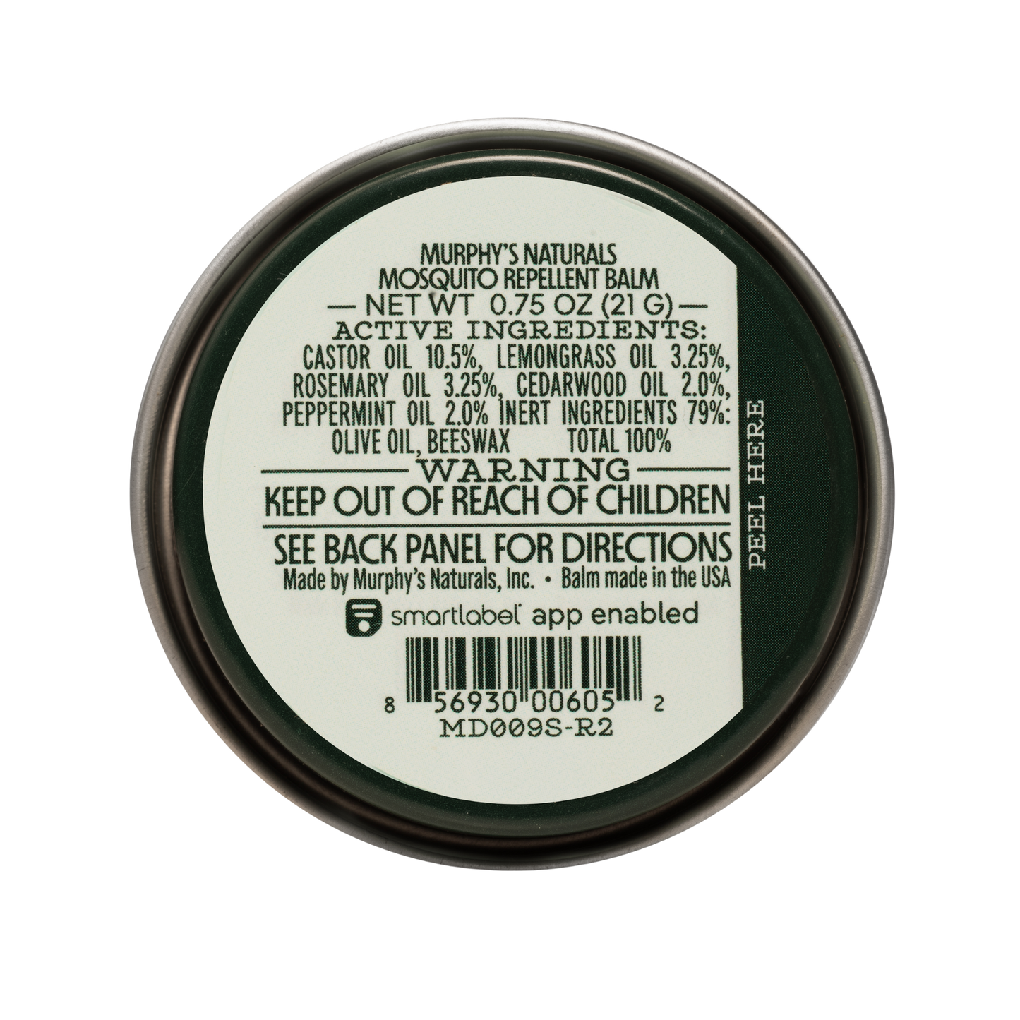 Mosquito Repellent Balm Tin (0.75oz) - Display of 12