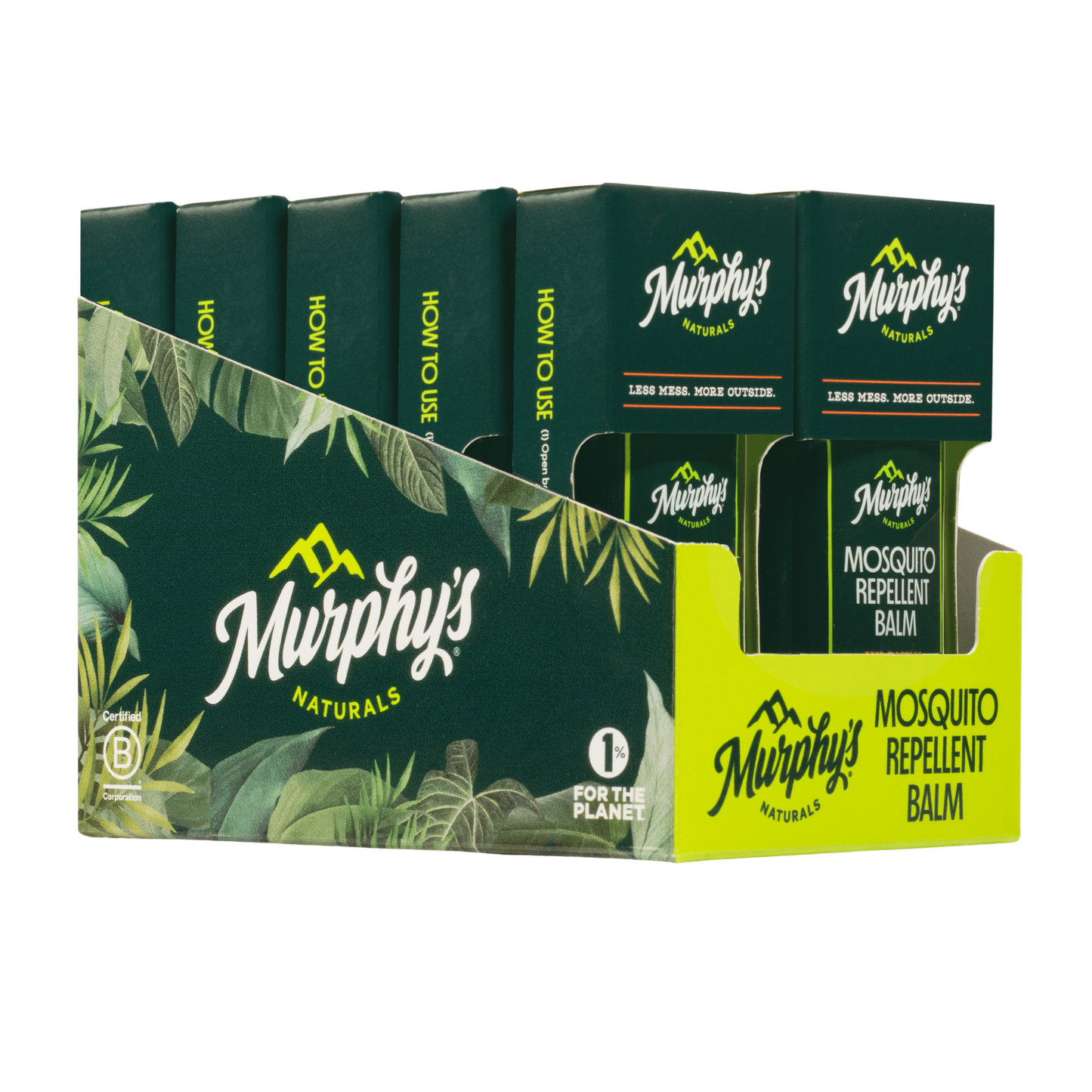 Mosquito Repellent Balm Stick (0.5oz) - Display of 12