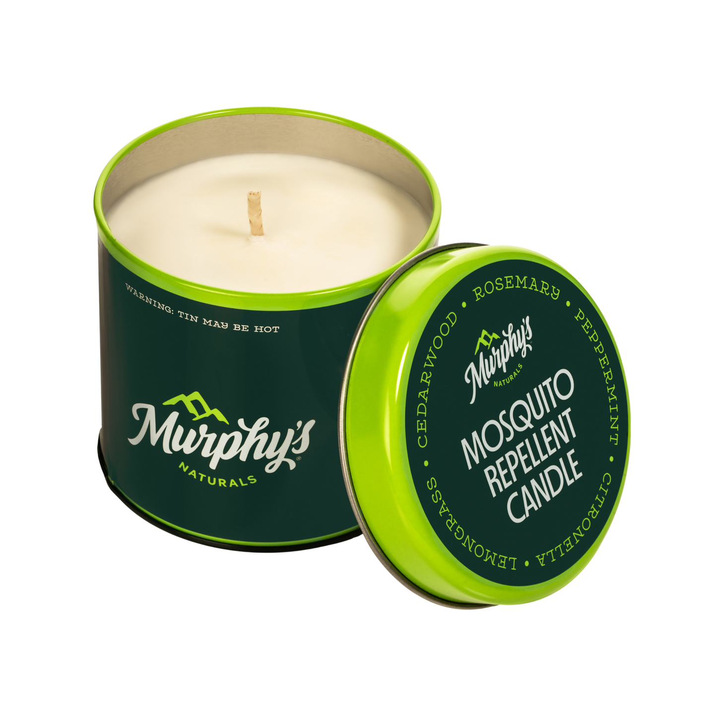 Mosquito Repellent Candle (9oz) - Display of 6