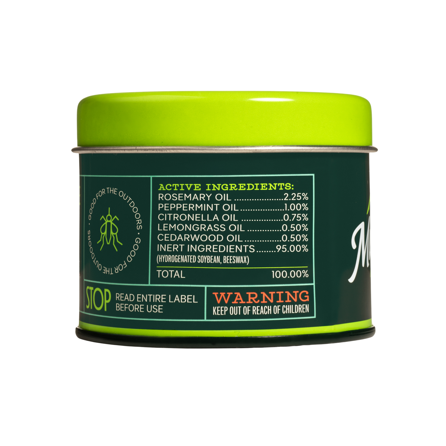 Mosquito Repellent 3.5oz Mini Candles - Display of 6