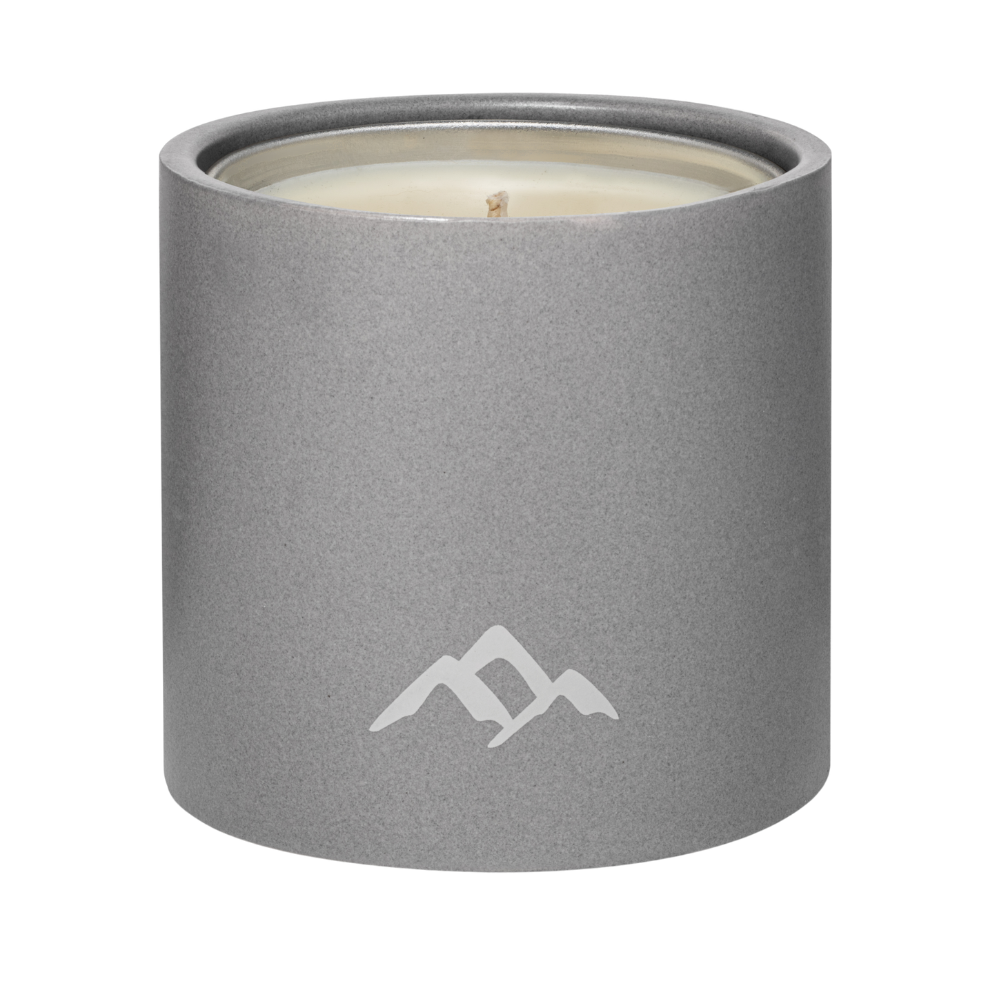 Refillable Mosquito Repellent Candle, Stone Grey (9oz) - Case of 6
