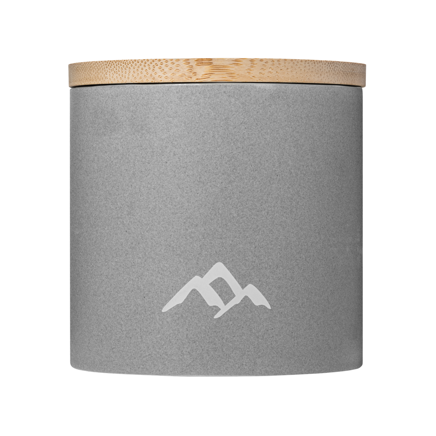 Refillable Mosquito Repellent Candle, Stone Grey (9oz) - Case of 6