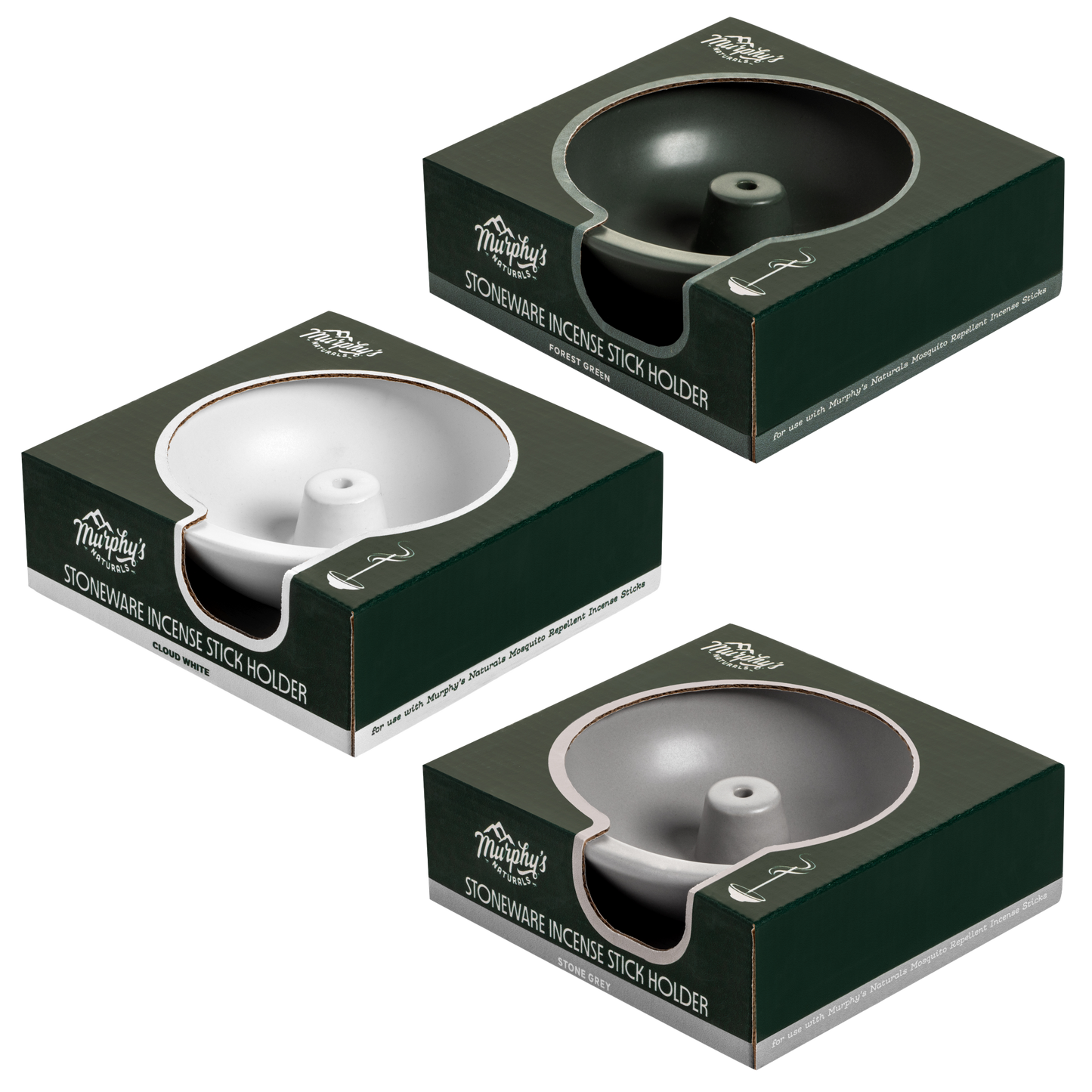 Incense Stick Holders - Mixed Case of 6