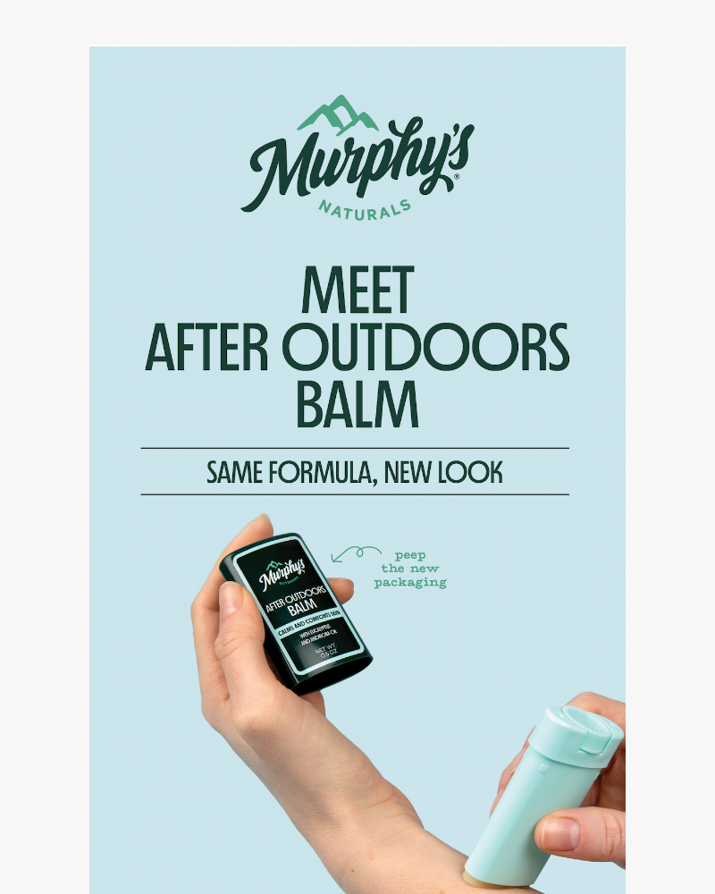 AVALIBLE EARLY JUNE After Outdoors Balm Stick (0.5oz) - Display of 12