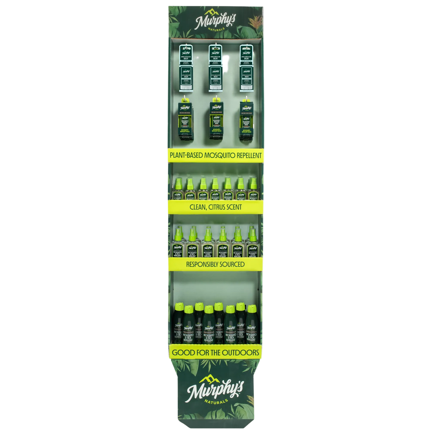 Murphy's Naturals Side Cap/ Floor Display (68 Units)