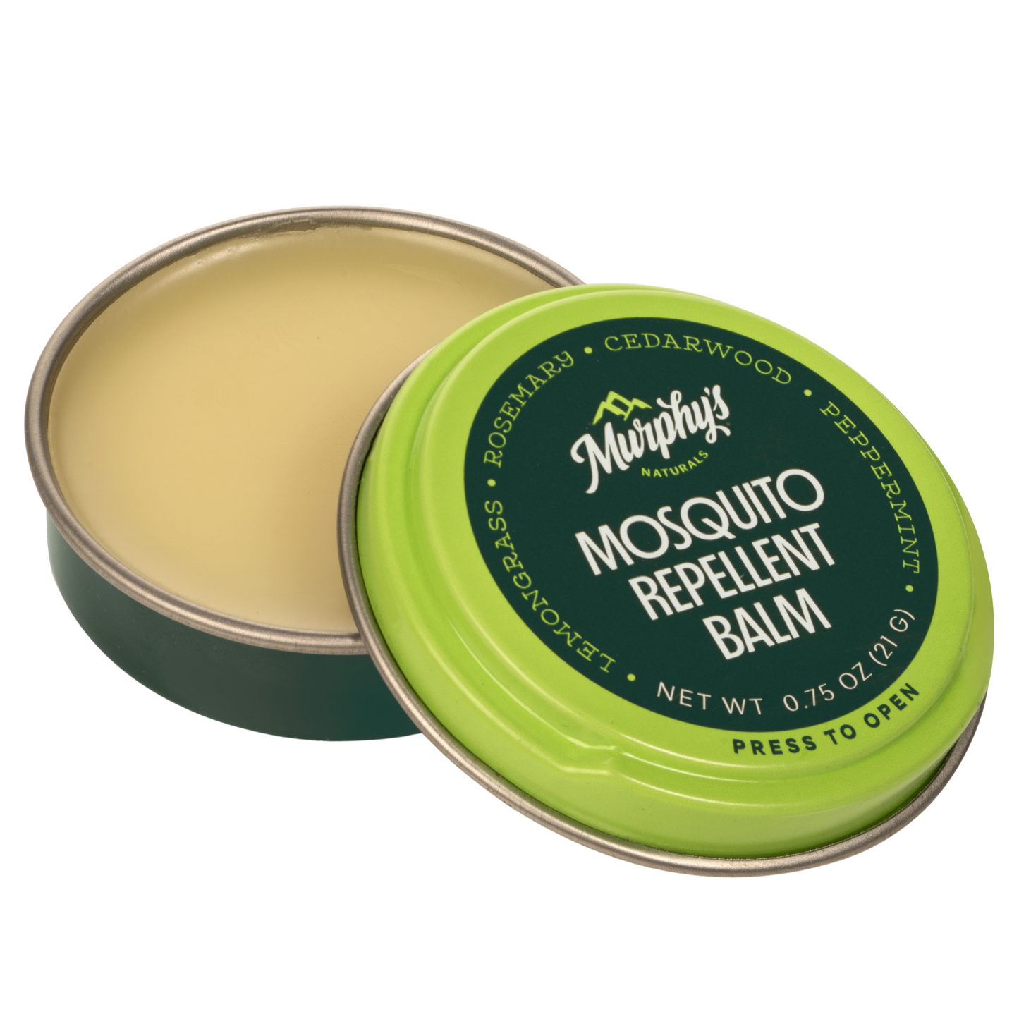 Mosquito Repellent Balm Tin (0.75oz) - Display of 12