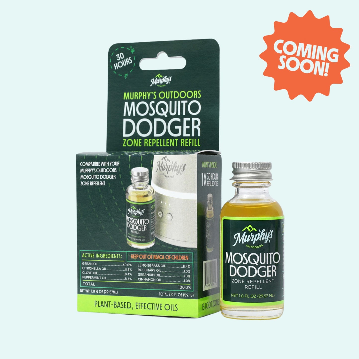 Mosquito Dodger Zone Repellent Refill - Case of 6
