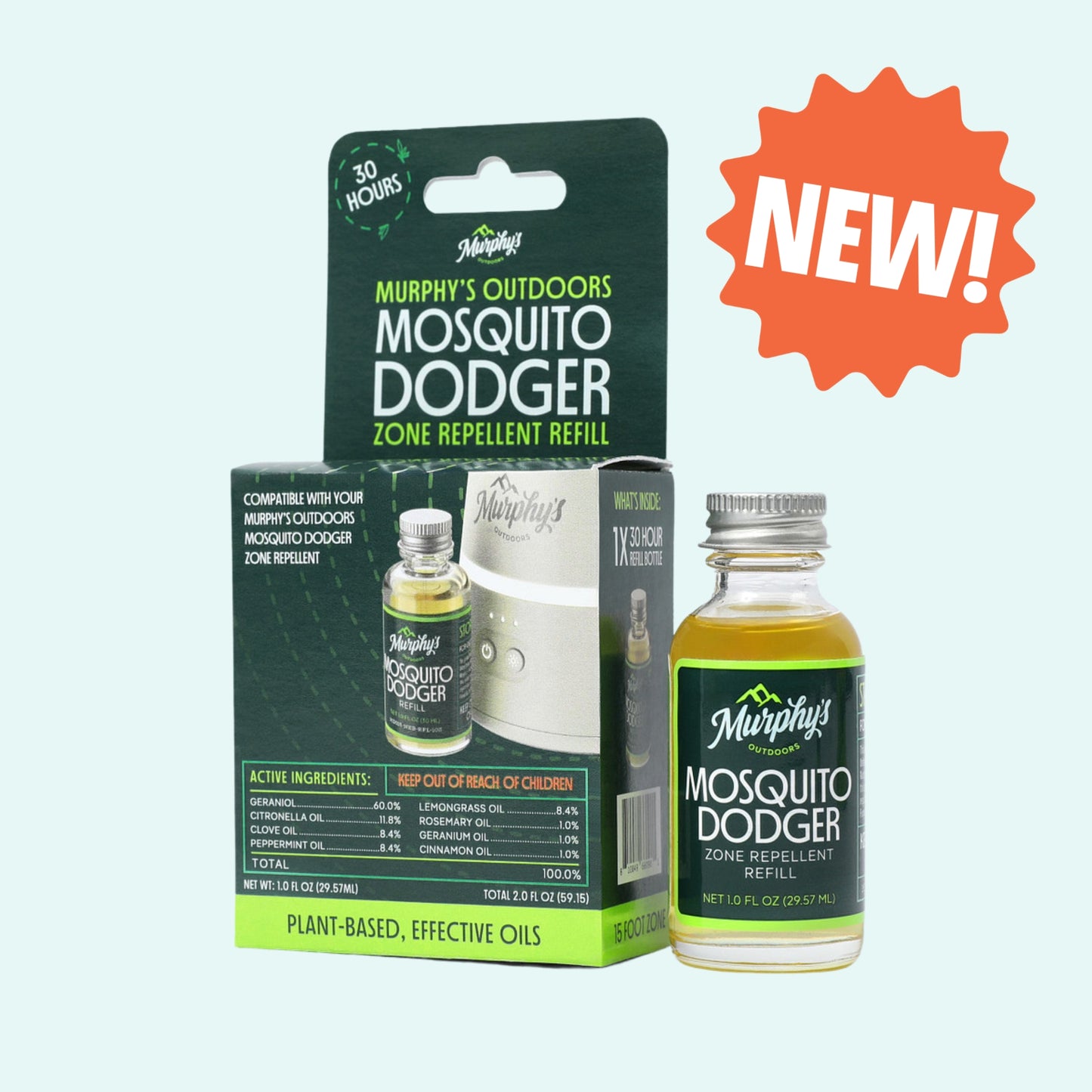 Mosquito Dodger Zone Repellent Refill - Case of 6