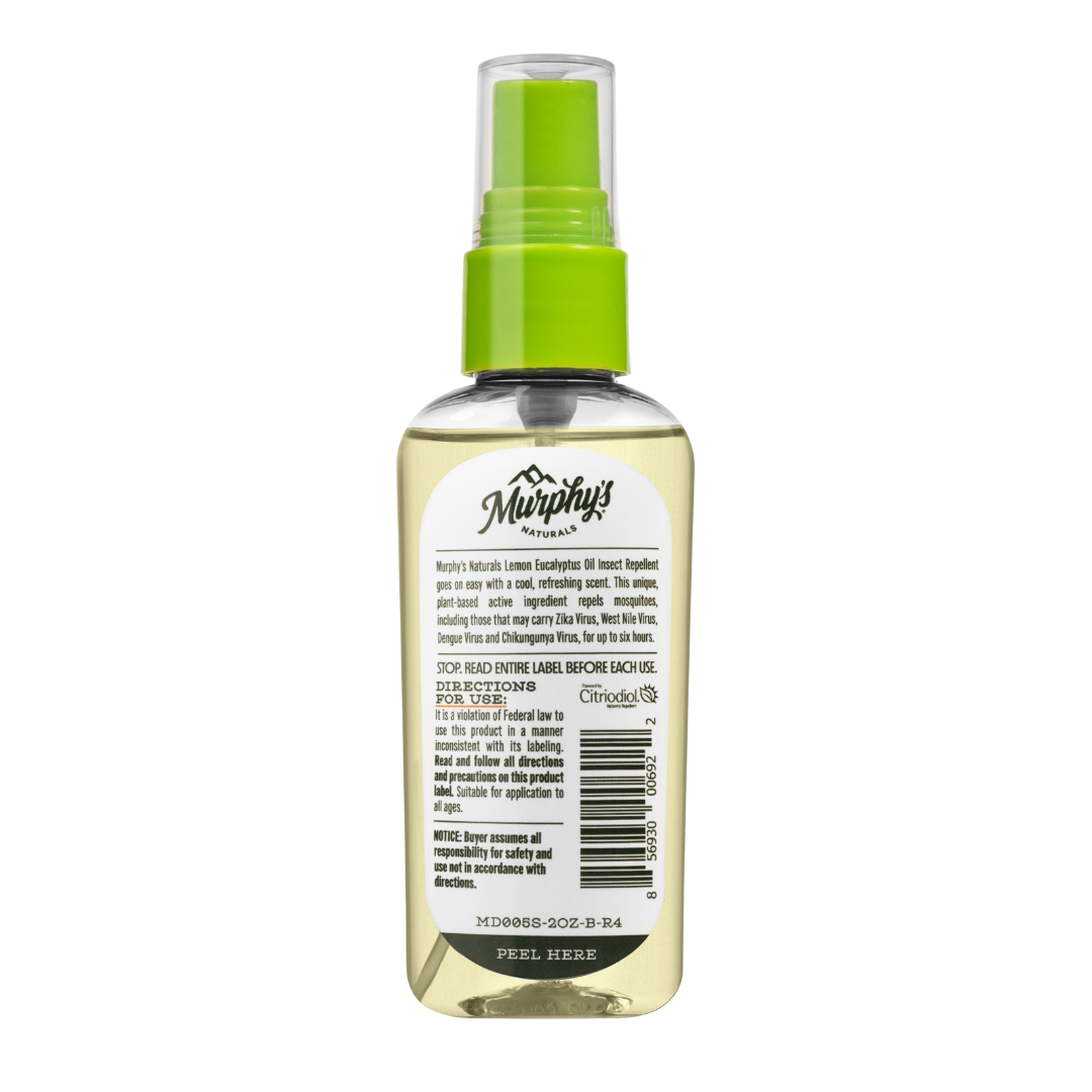 Lemon Eucalyptus Oil Mosquito and Tick Repellent Spray (2oz) - Display of 6
