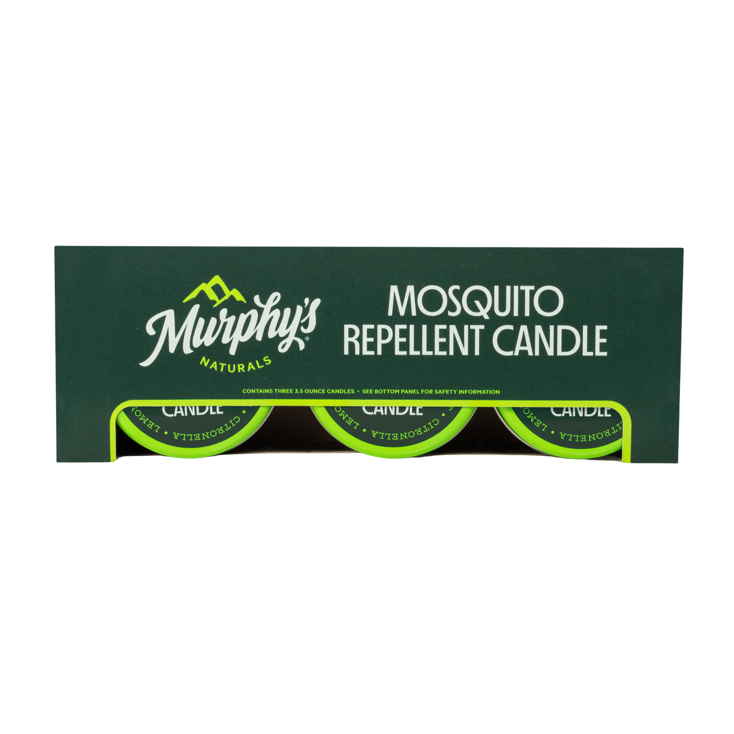 Mosquito Repellent Mini Trio Candles (3.5oz) - Case of 6