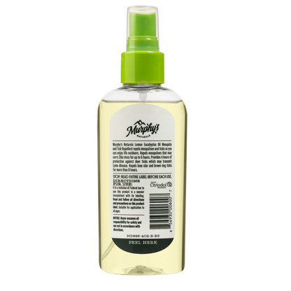 Lemon Eucalyptus Oil Mosquito and Tick Repellent Spray (4oz) - Display of 6