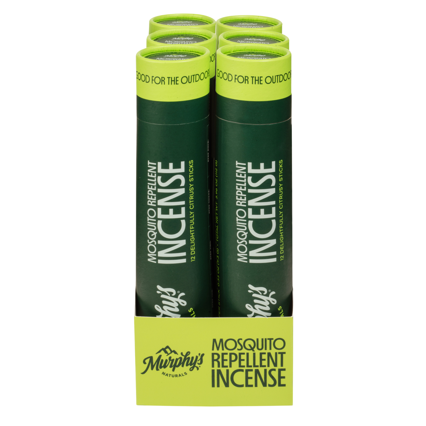 Mosquito Repellent Incense Sticks (12 sticks/tube) - Display of 6