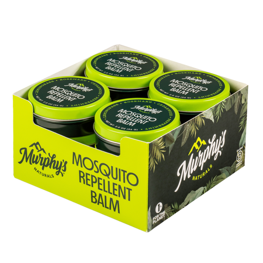 Mosquito Repellent Balm Tin (2oz) - Display of 12