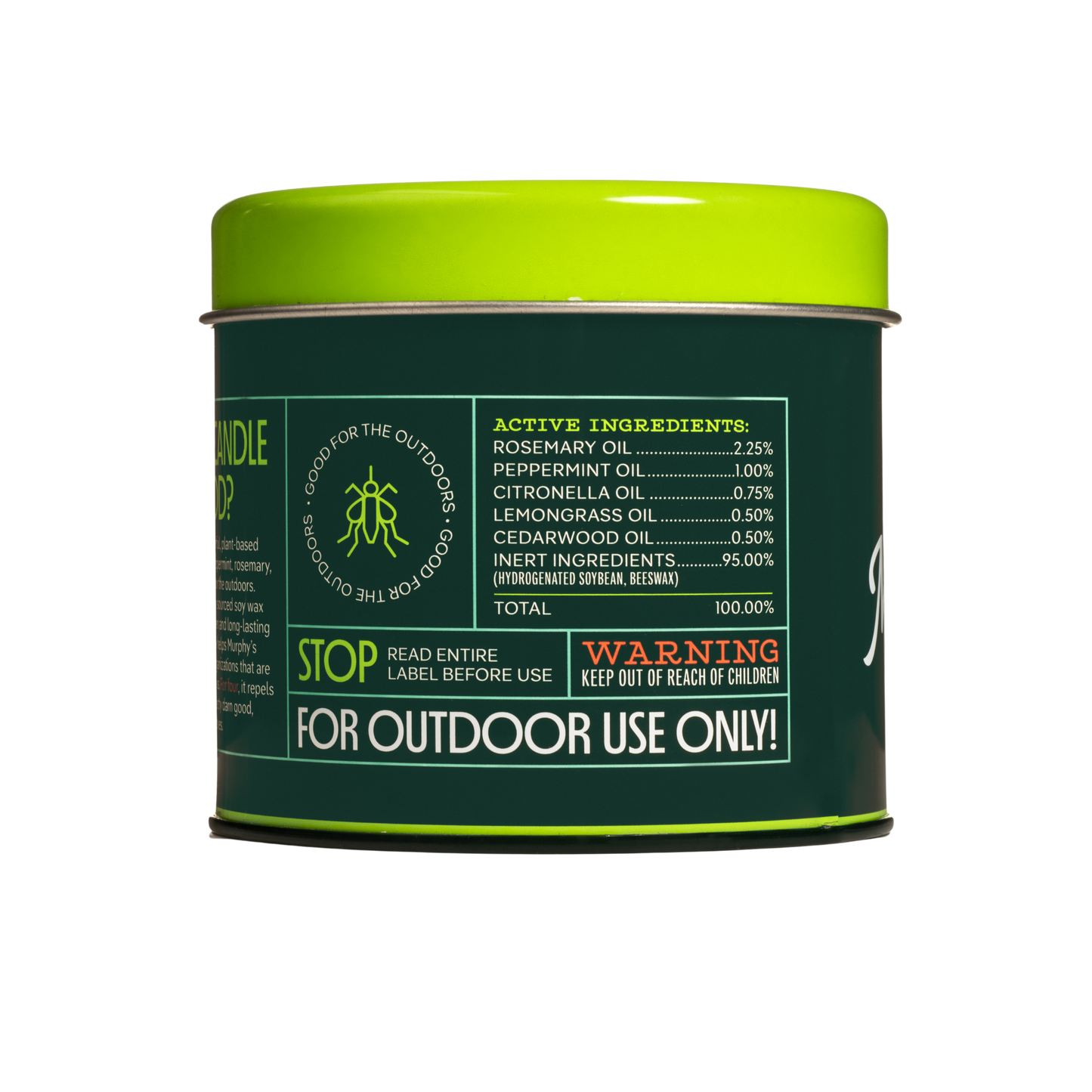 Mosquito Repellent Candle (9oz) - Display of 6
