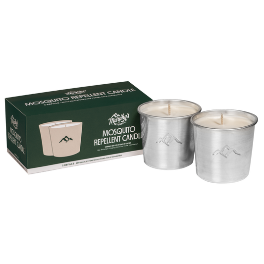 Mosquito Repellent Candle Refill 2-pack (9oz)- Case of 6