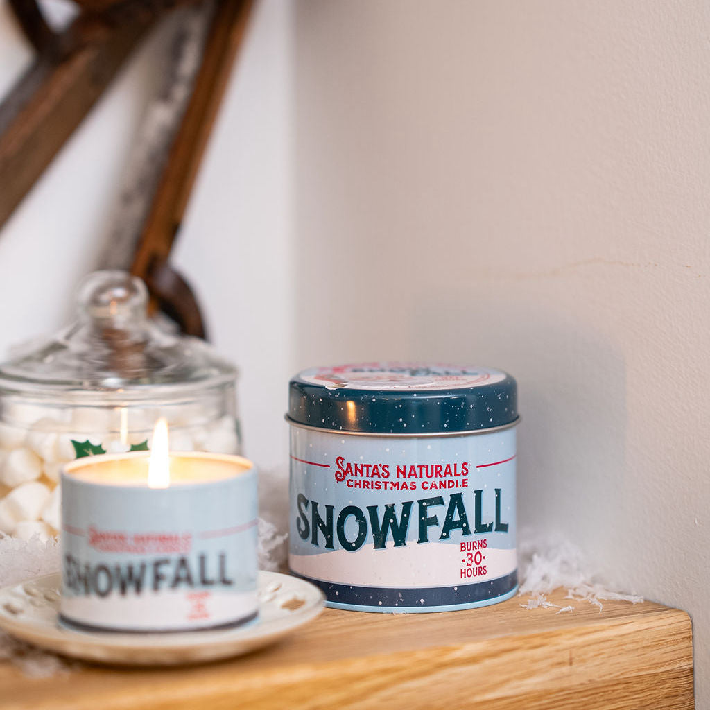 Santa's Naturals Snow Fall 9oz Candle Case of 6