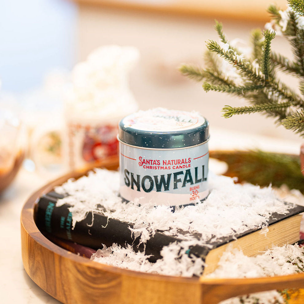 Santa's Naturals Snow Fall 9oz Candle Case of 6