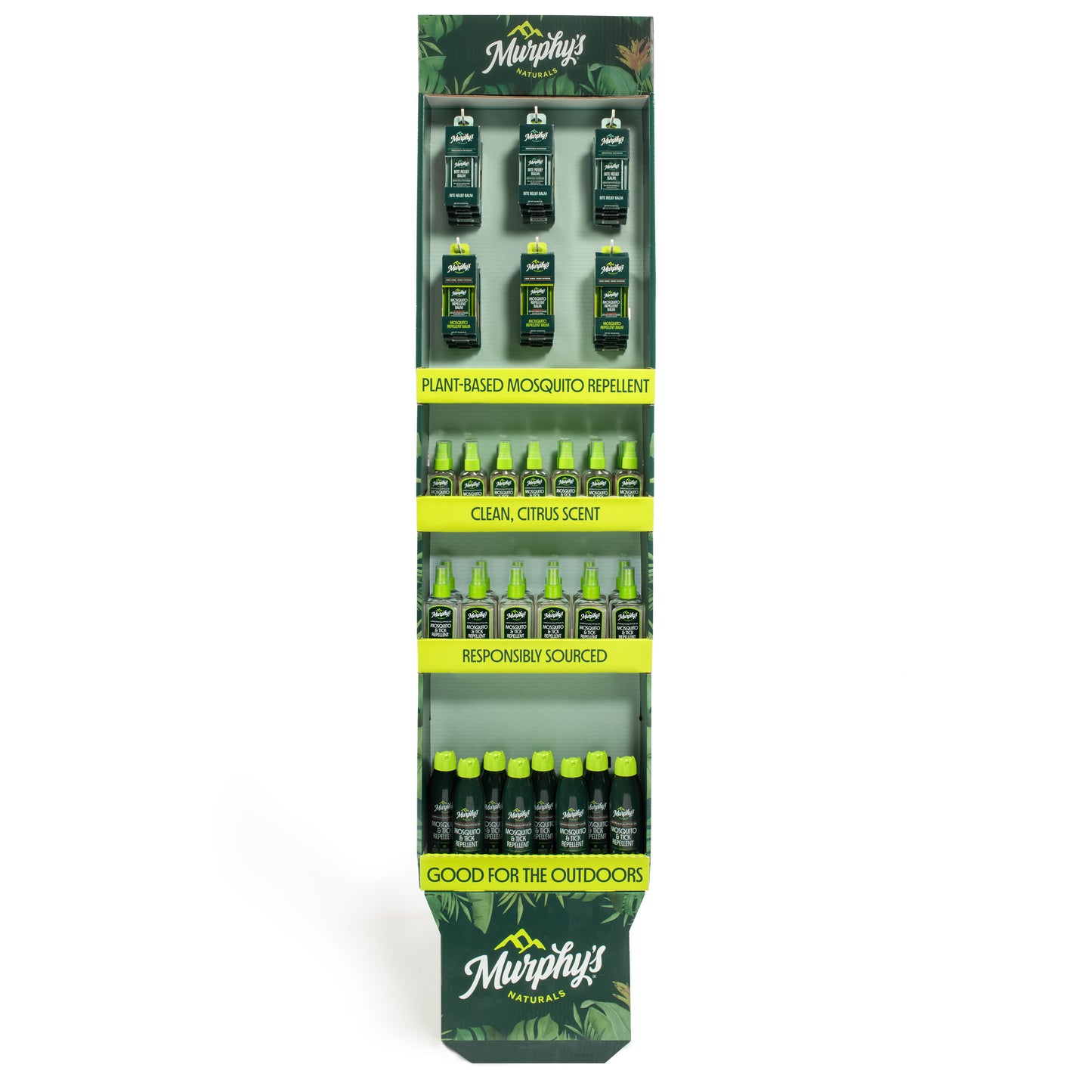 Murphy's Naturals Side Cap/ Floor Display (68 Units)