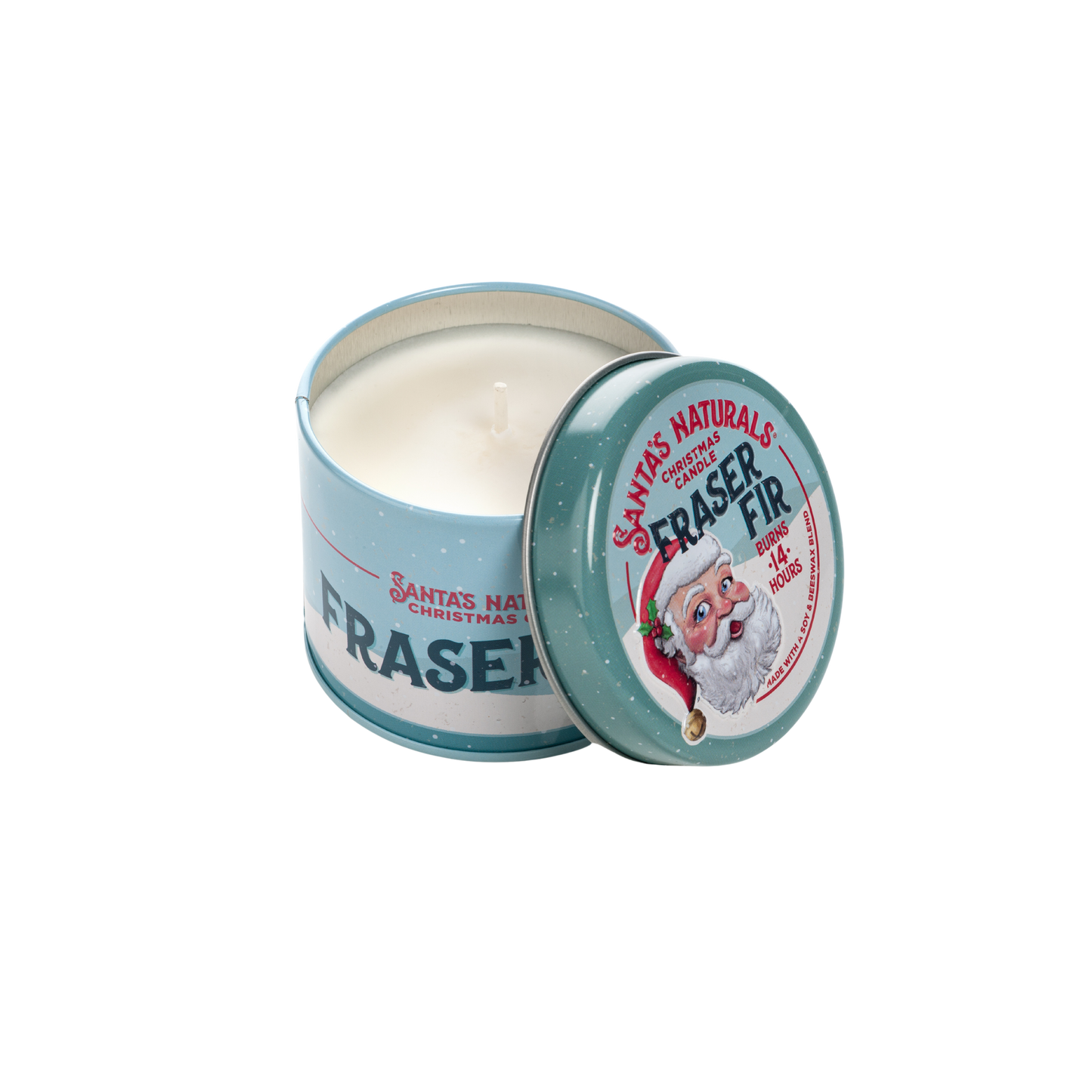 Santa's Naturals Fraser Fir Mini Candle Singles-Case of 6 - Table Top Display
