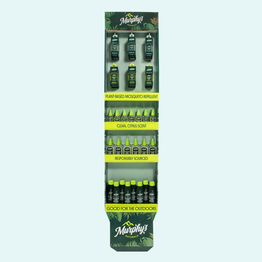 Murphy's Naturals Side Cap/ Floor Display (68 Units)